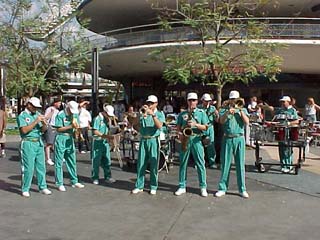 9-piece band in Tomorrowland