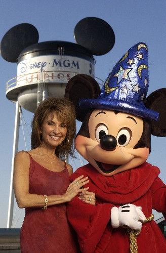 Susan Lucci with Sorcerer Mickey